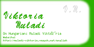 viktoria muladi business card